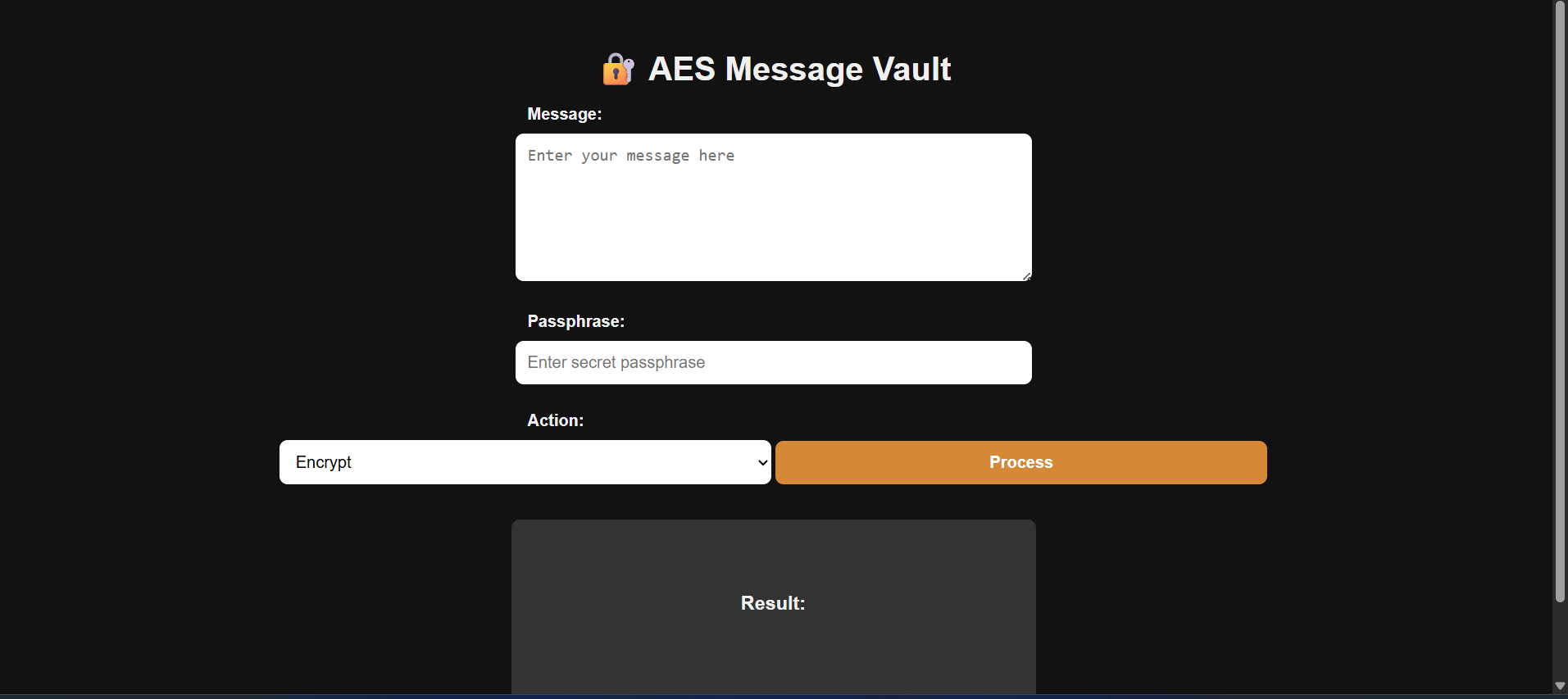 AES Vault